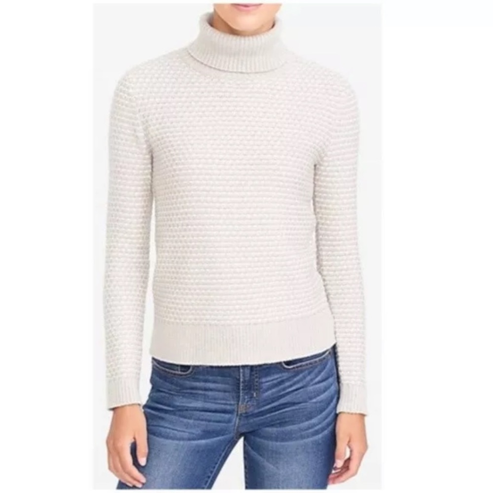 J. Crew Textured Turtleneck Sweater
